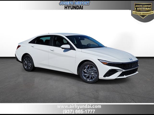 2026 Hyundai Elantra Hybrid Blue