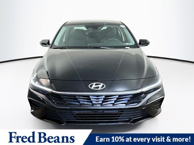 2026 Hyundai Elantra Hybrid Blue