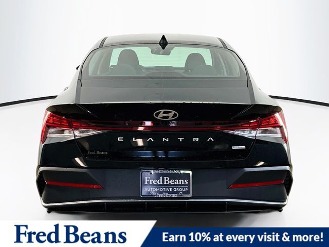 2026 Hyundai Elantra Hybrid Blue