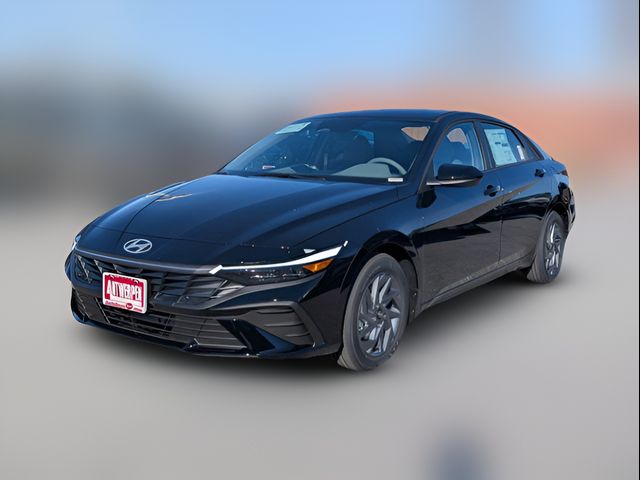 2026 Hyundai Elantra Hybrid Blue