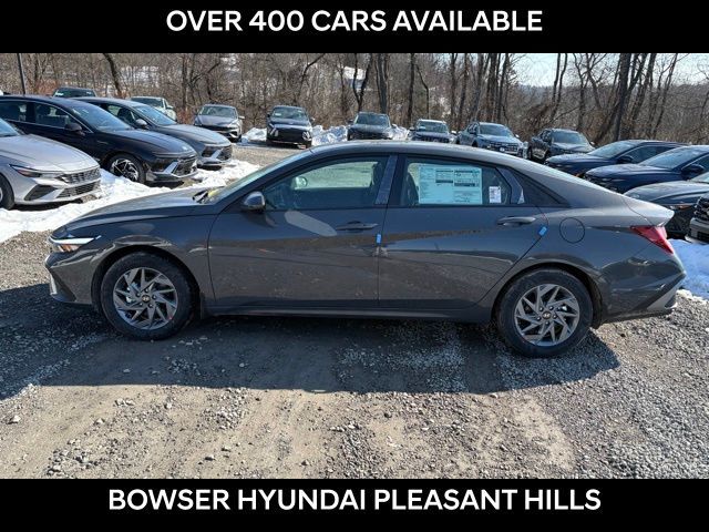 2026 Hyundai Elantra Hybrid Blue