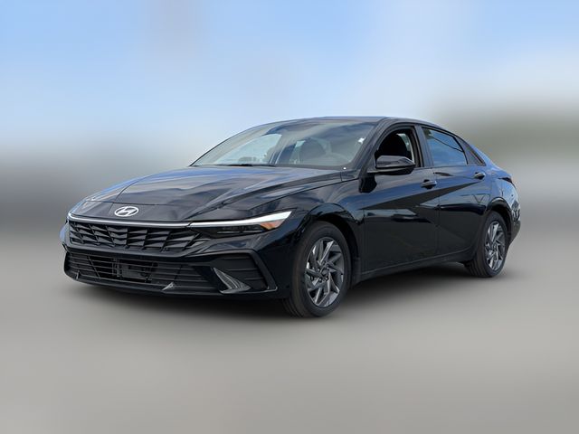 2026 Hyundai Elantra Hybrid Blue