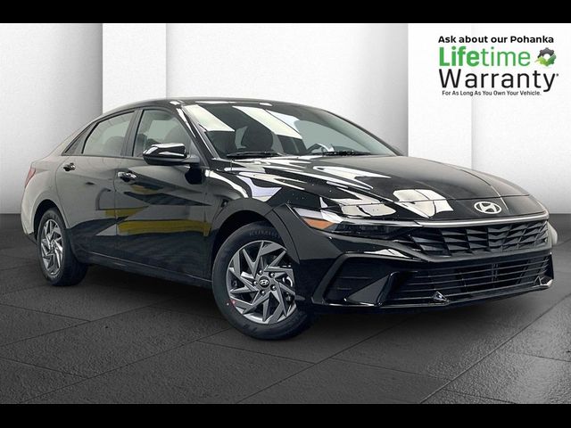 2026 Hyundai Elantra Hybrid Blue