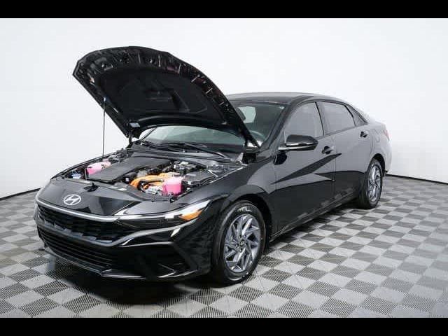 2026 Hyundai Elantra Hybrid Blue