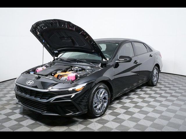 2026 Hyundai Elantra Hybrid Blue