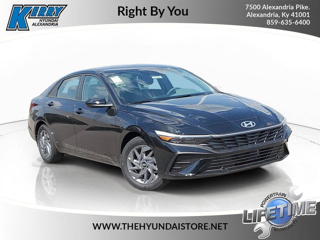 2026 Hyundai Elantra Hybrid Blue