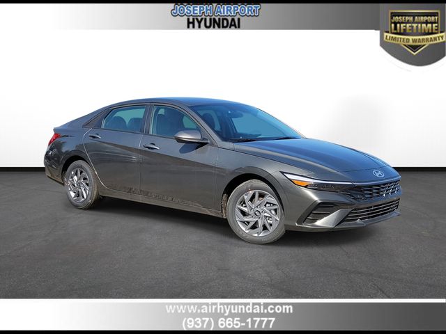 2026 Hyundai Elantra Hybrid Blue