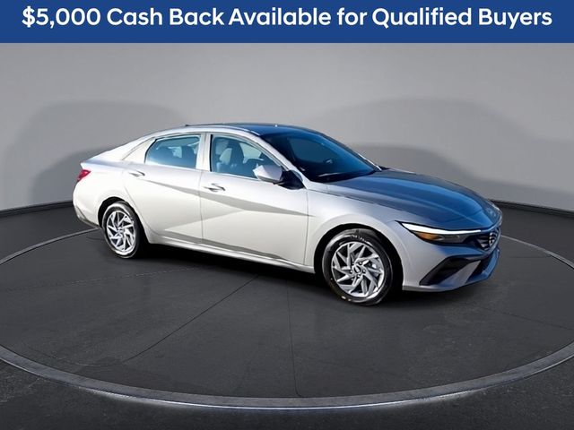 2026 Hyundai Elantra Hybrid Blue