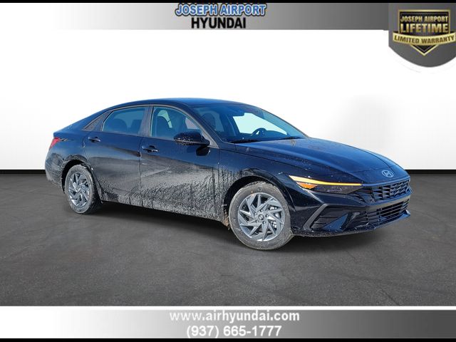 2026 Hyundai Elantra Hybrid Blue