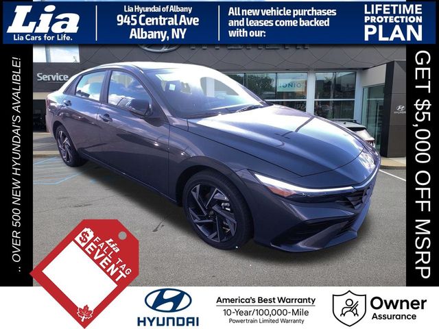 2026 Hyundai Elantra Hybrid Blue