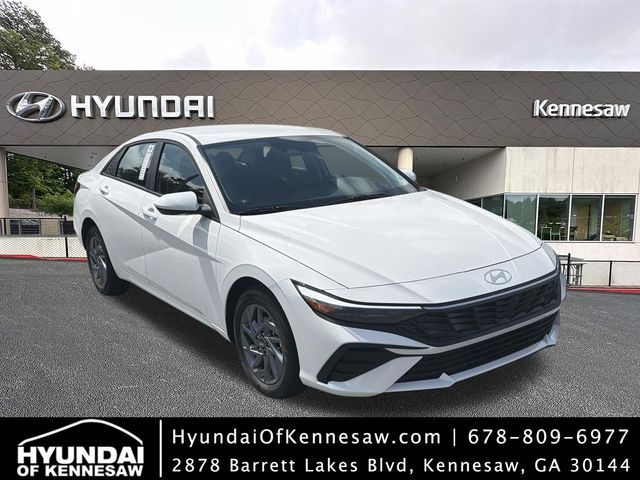 2026 Hyundai Elantra Hybrid Blue