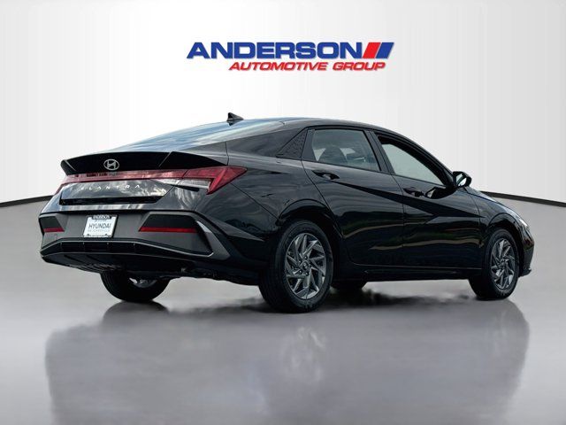 2026 Hyundai Elantra Hybrid Blue