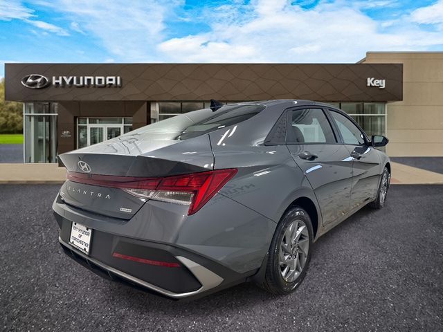 2026 Hyundai Elantra Hybrid Blue