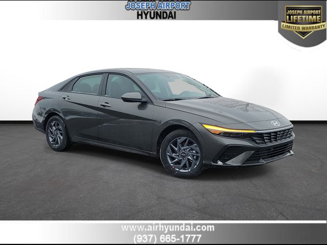 2026 Hyundai Elantra Hybrid Blue