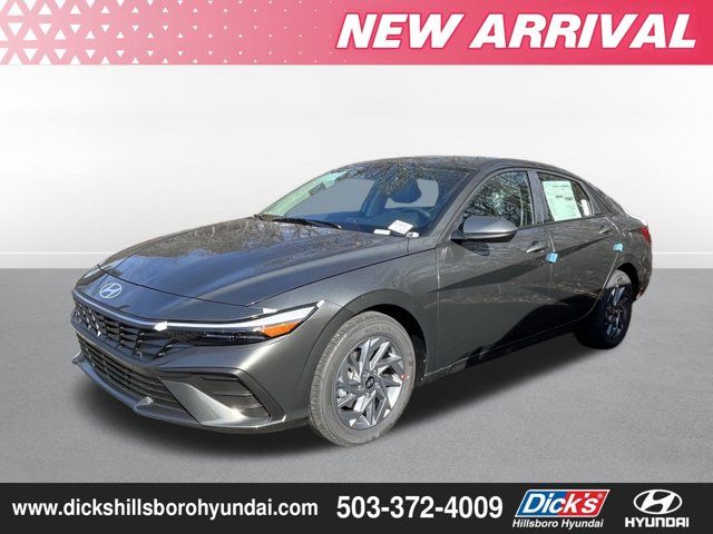 2026 Hyundai Elantra Hybrid Blue