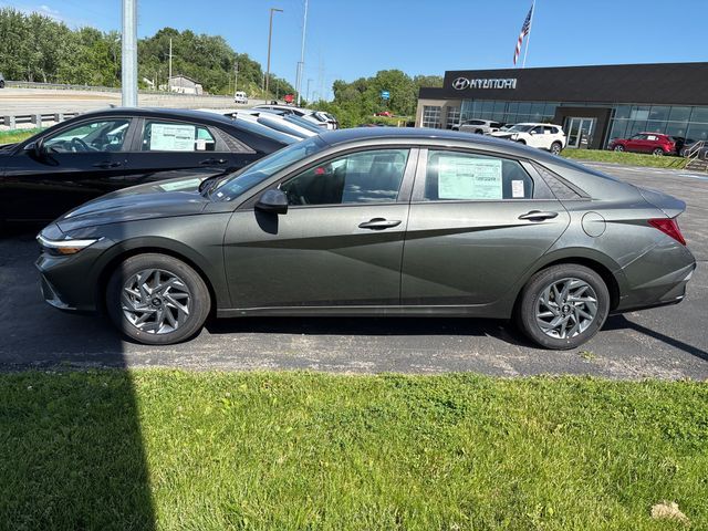 2026 Hyundai Elantra Hybrid Blue