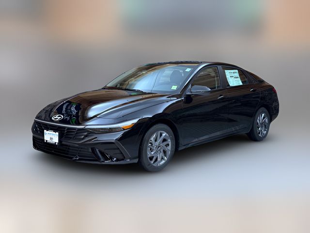 2026 Hyundai Elantra Hybrid Blue