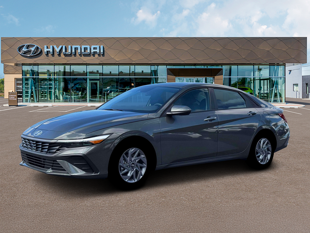 2026 Hyundai Elantra Hybrid Blue