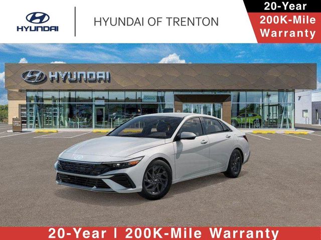2026 Hyundai Elantra Hybrid Blue