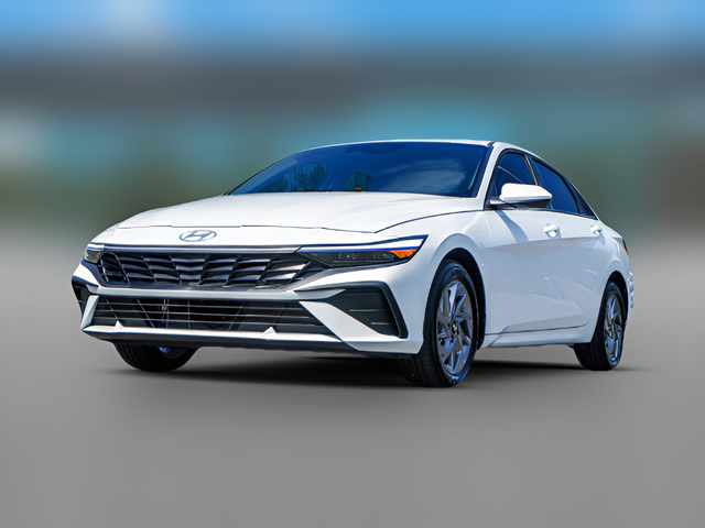 2026 Hyundai Elantra Hybrid Blue