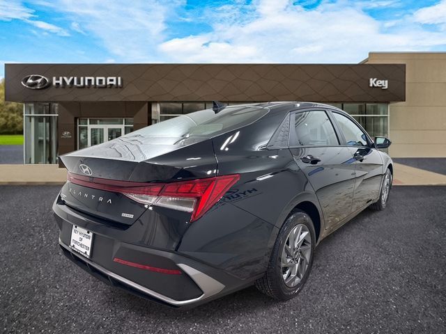 2026 Hyundai Elantra Hybrid Blue