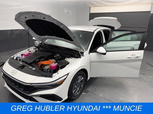 2026 Hyundai Elantra Hybrid Blue