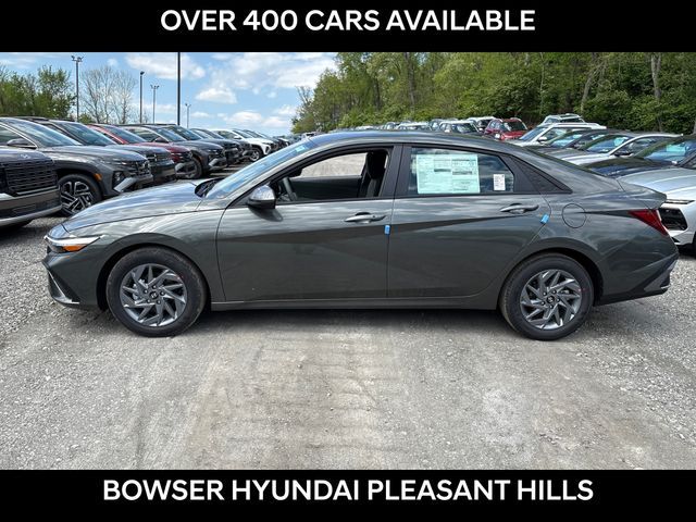 2026 Hyundai Elantra Hybrid Blue