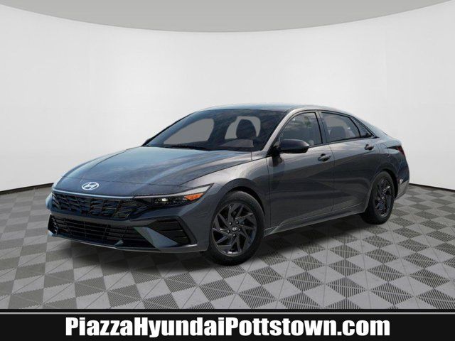 2026 Hyundai Elantra Hybrid Blue