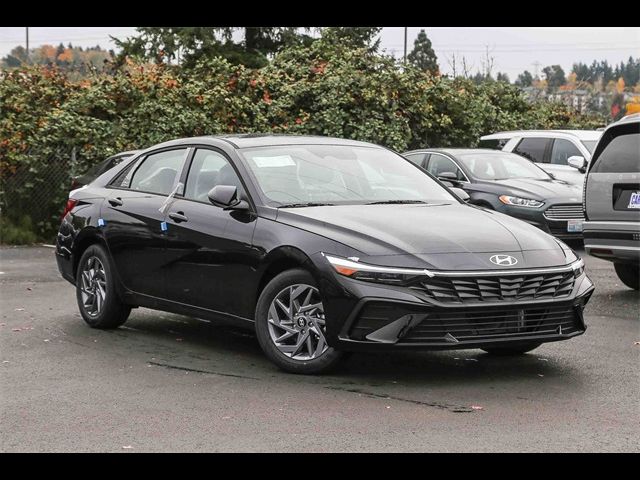 2026 Hyundai Elantra Hybrid Blue