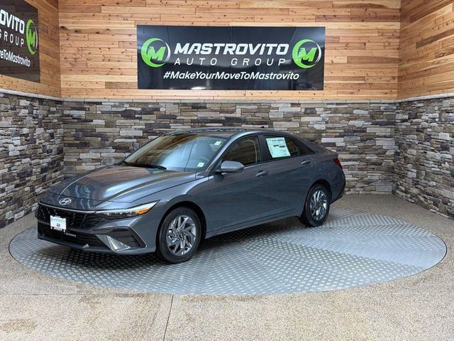 2026 Hyundai Elantra Hybrid Blue