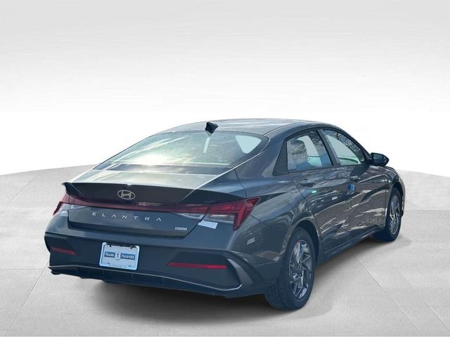 2026 Hyundai Elantra Hybrid Blue