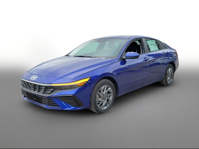 2026 Hyundai Elantra Hybrid Blue