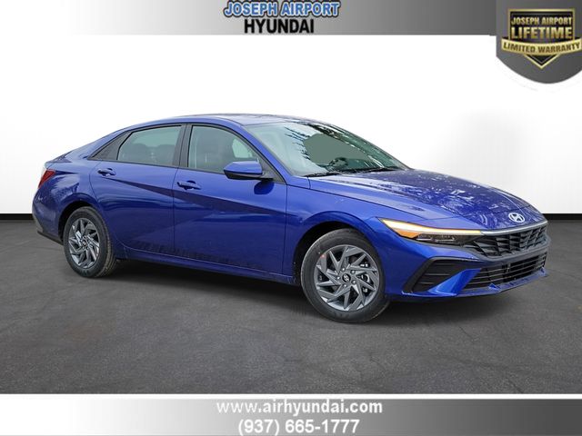 2026 Hyundai Elantra Hybrid Blue