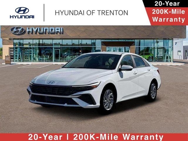 2026 Hyundai Elantra Hybrid Blue