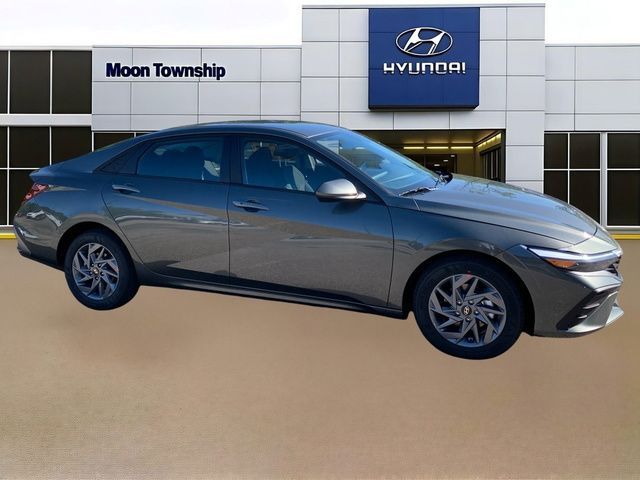 2026 Hyundai Elantra Hybrid Blue
