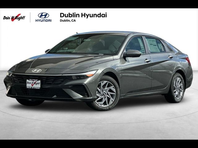 2026 Hyundai Elantra Hybrid Blue