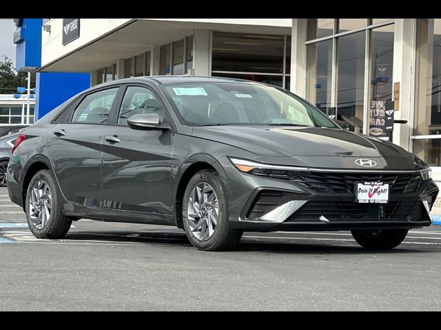 2026 Hyundai Elantra Hybrid Blue