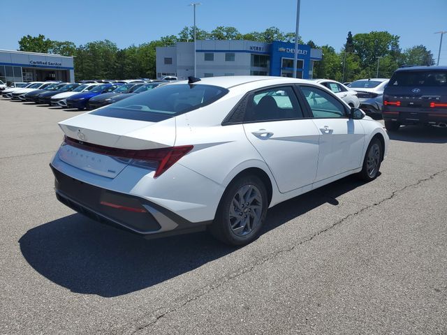 2026 Hyundai Elantra Hybrid Blue
