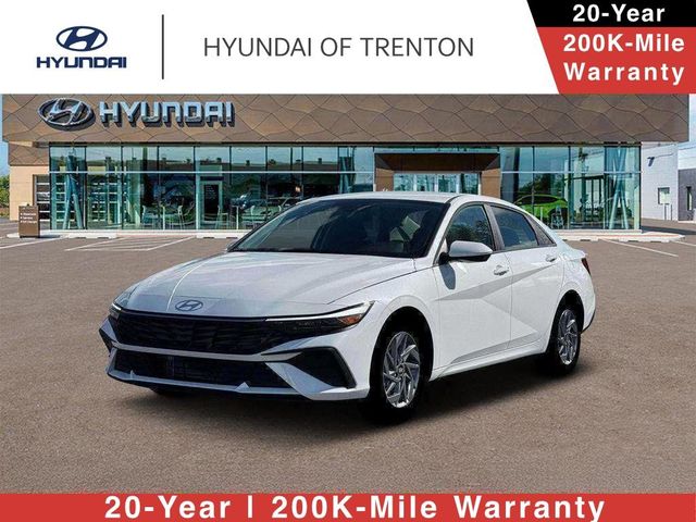 2026 Hyundai Elantra Hybrid Blue