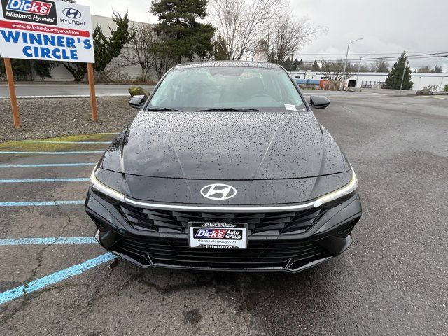 2026 Hyundai Elantra Hybrid Blue