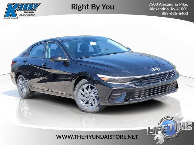 2026 Hyundai Elantra Hybrid Blue