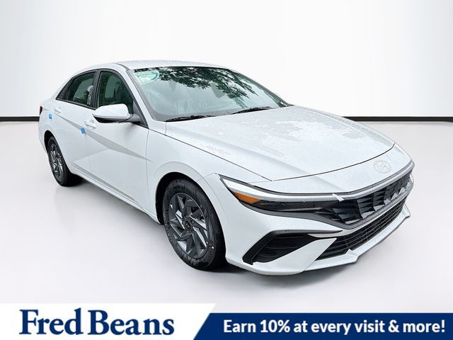 2026 Hyundai Elantra Hybrid Blue