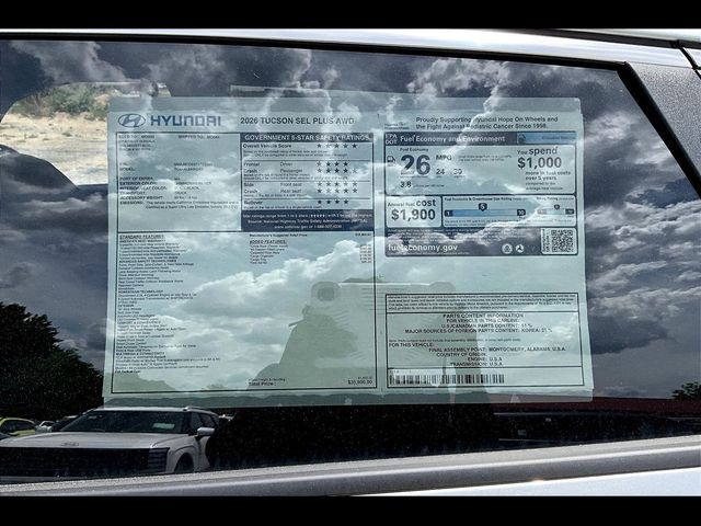 2026 Hyundai Tucson SEL Plus