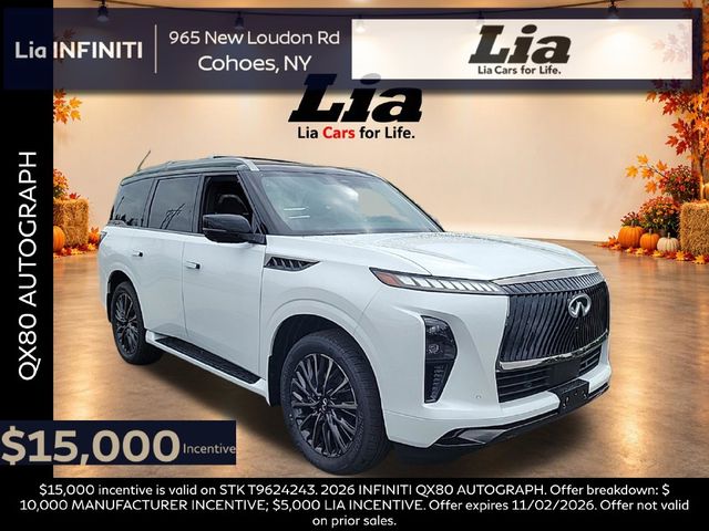 2026 INFINITI QX80 AUTOGRAPH
