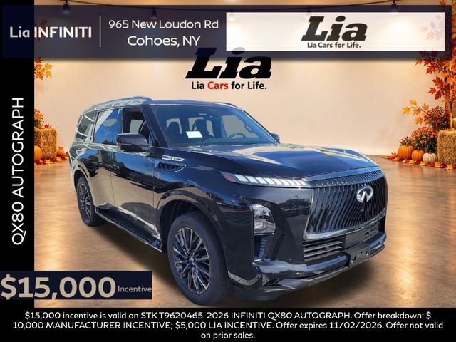 2026 INFINITI QX80 AUTOGRAPH