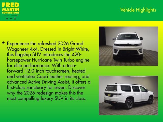 2026 Jeep Grand Wagoneer Base