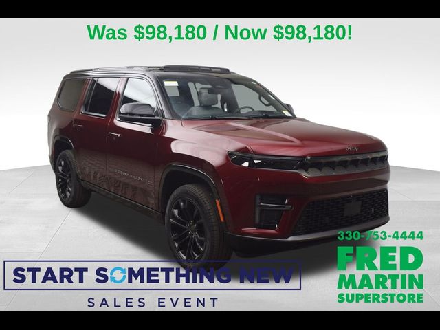 2026 Jeep Grand Wagoneer Summit Obsidian