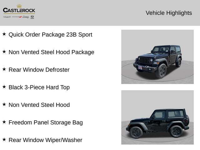2026 Jeep Wrangler Sport
