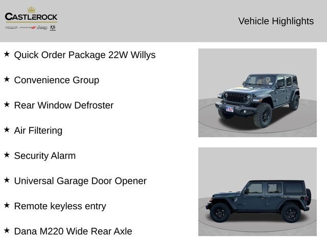 2026 Jeep Wrangler Willys