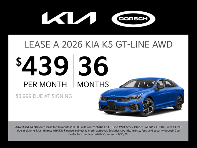2026 Kia K5 LXS